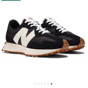 Women’s New Balance 327 Black and White Sneakers